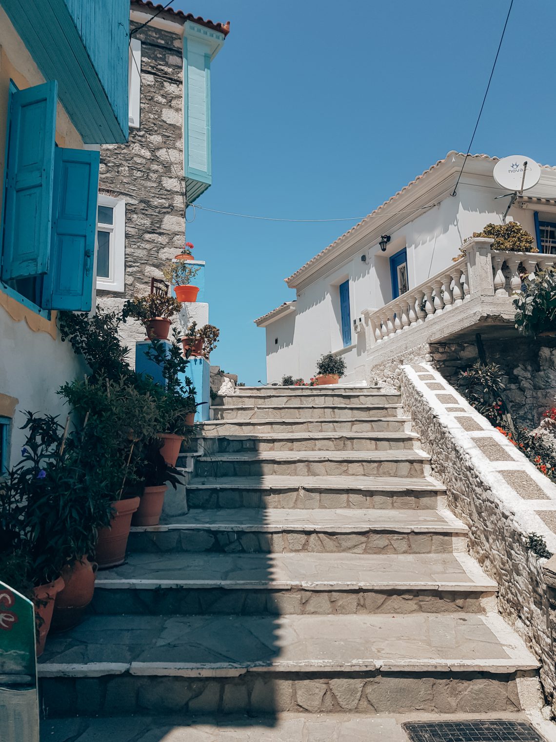 Kokkari trap Samos bezienswaardigheden