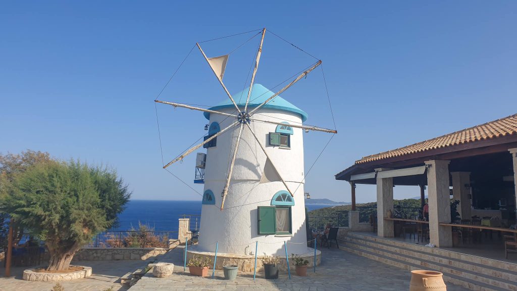 Windmill restaurant op Zakynthos