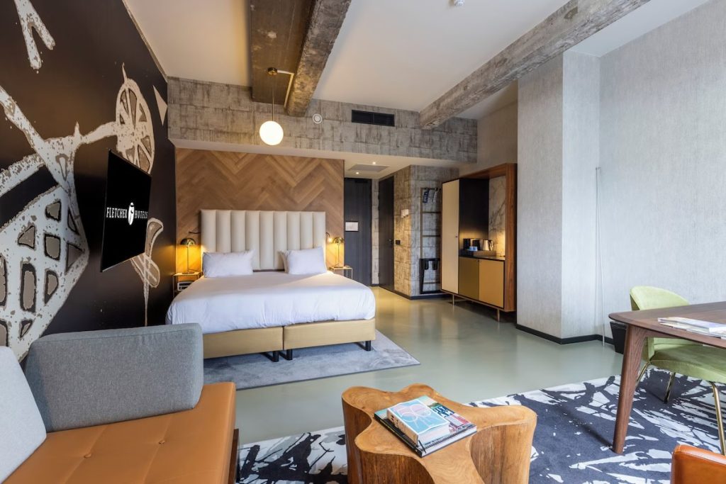 Fletcher Boutique Hotel Slaak-Rotterdam kamer